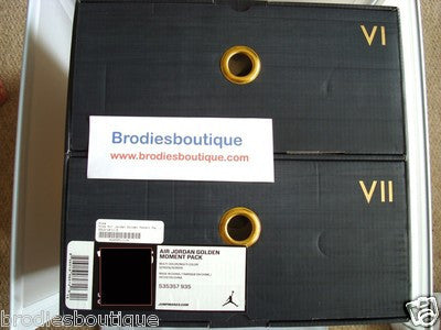 Nike Air Jordan Golden Moments Pack (GMP) VI VII