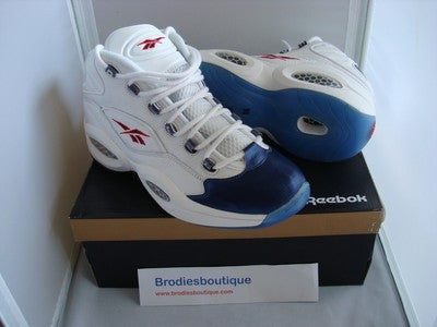 Reebok Question Mid / Blue White OG Colorway